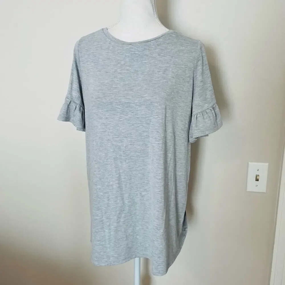 West Loop Ruffle Sleeve Tee - Picture 1 of 4